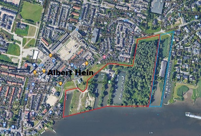 Plattegrond IHC terrein